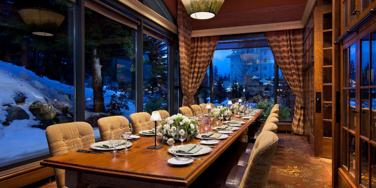 Fairmont Chateau Whistler - Quails' Gate Wine Dinner at Cornucopia Whistler