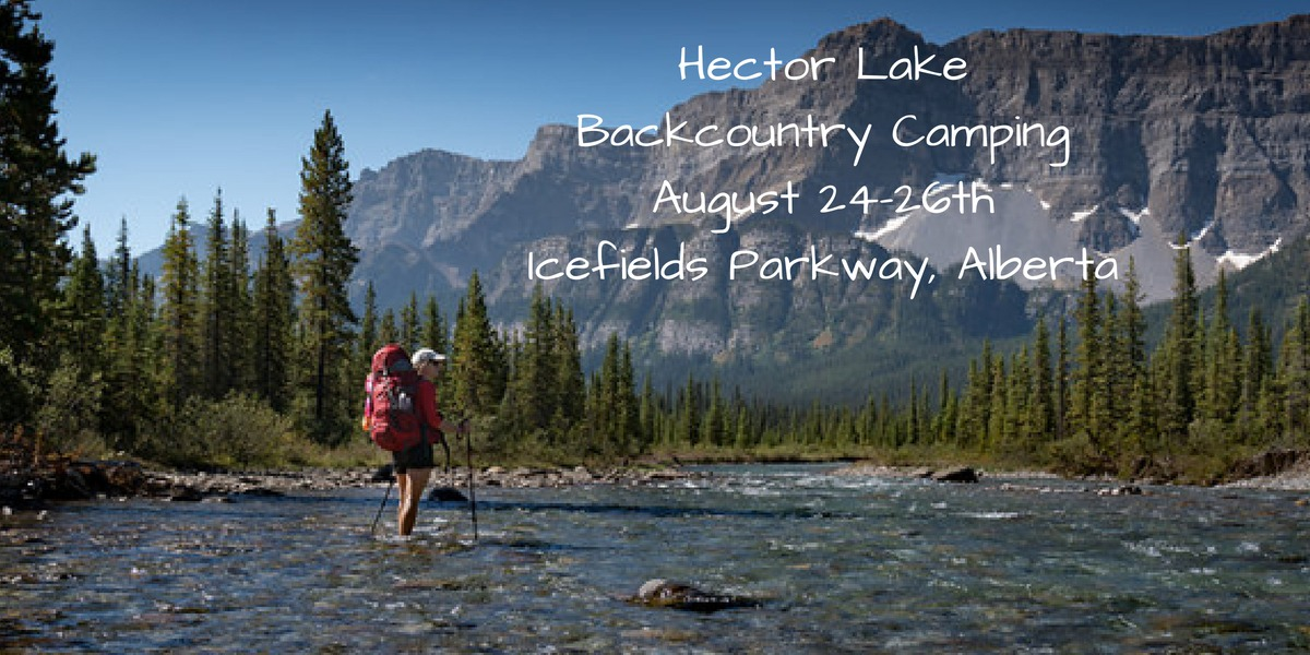 Hector Lake Backcountry Camping